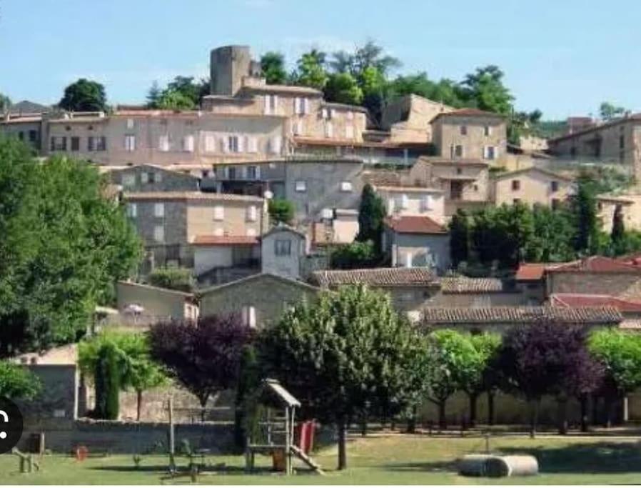 Le Gite De La Vieille Pierre 'Climatise' Villa Allex Bagian luar foto