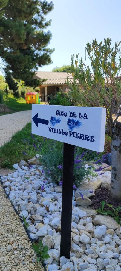 Le Gite De La Vieille Pierre 'Climatise' Villa Allex Bagian luar foto